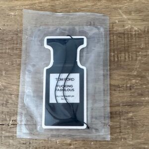 NEW Luxury Tom Ford Fucking Fabulous EDP Air Freshener Car Freshie - UNOPENED